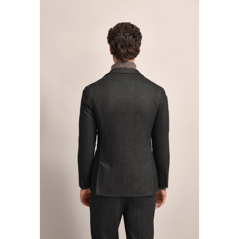 Bugatti Sportieve Herenjas Donkergrijs Bruin Gray Heren
