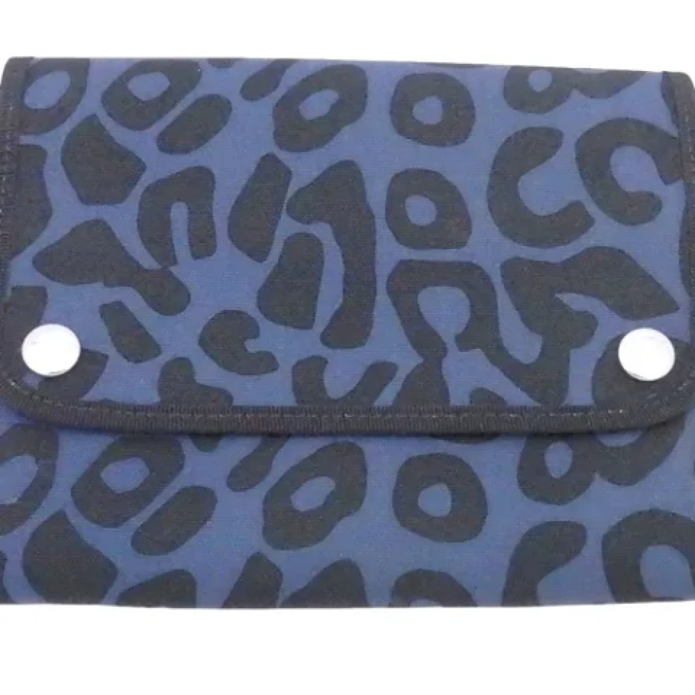 Hermès Vintage Pre-owned Fabric pouches Blue Dames