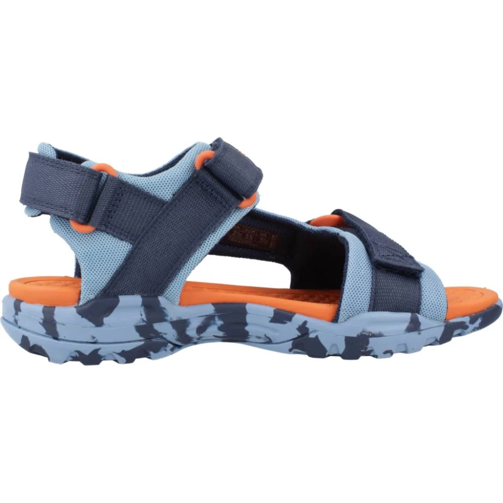 Geox Pojkar Borealis B.e. Sommar Sandaler Blue, Pojke