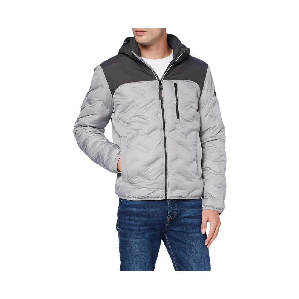 Camel active Heren Gewatteerde Jas Multicolor Heren