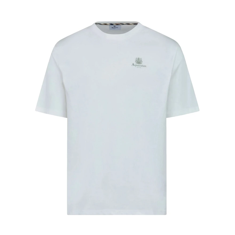 Aquascutum Men's White T-Shirts - T-Shirts - 3XL - Tops