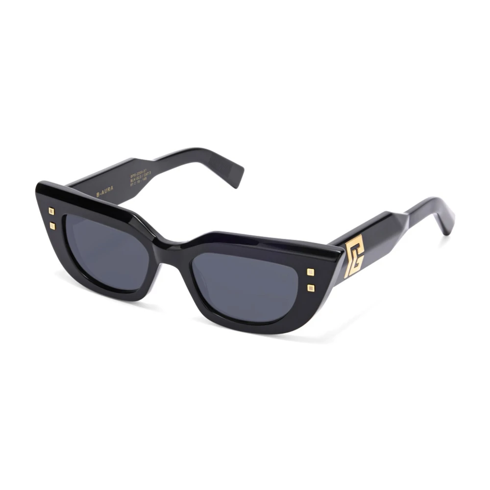 Balmain Unisex Black Bps200 A Sunglasses - Sunglasses - 51 Mm - Accessories