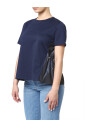 t-shirt-bleu-en-coton-a-col-rond