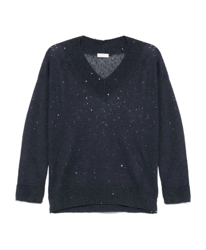 elegant-tricot-col-en-v