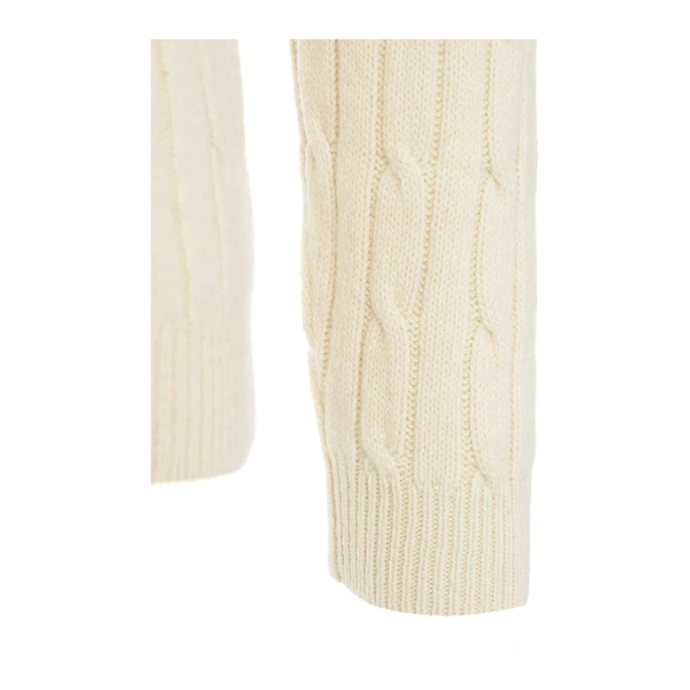 Daniele Fiesoli Witte Gebreide Kleding voor Mannen Aw24 Beige Heren