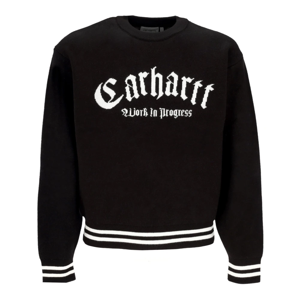 Carhartt WIP Zwarte Onyx Crew-neck Sweater Black Heren