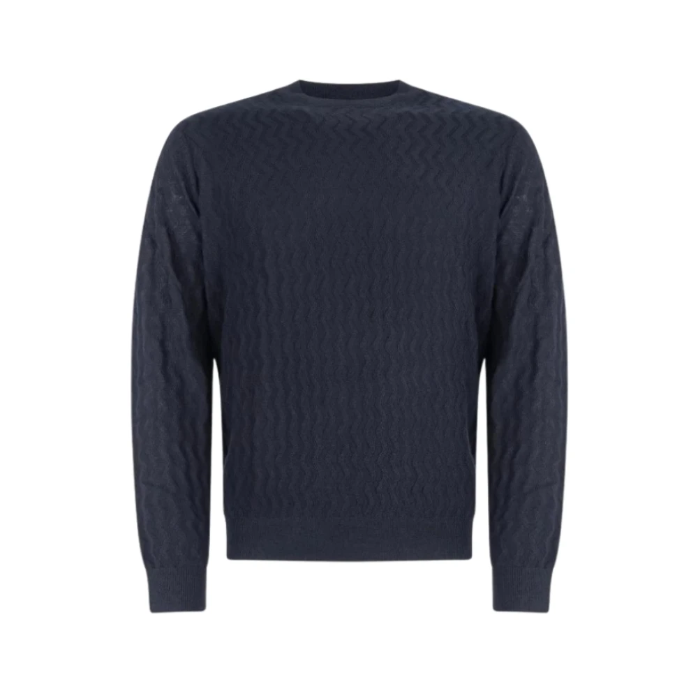 Armani Exchange Herren Blau Strickwaren, Xsgröße:
