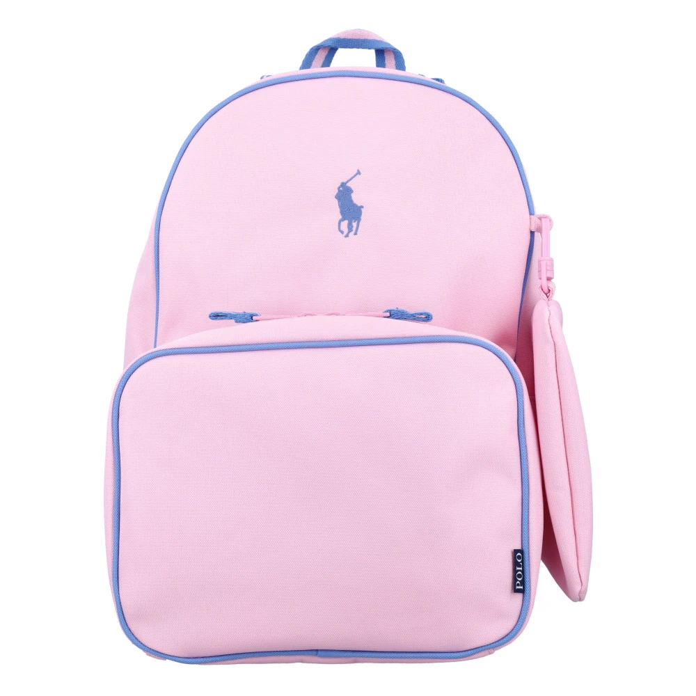 Polo Ralph Lauren Broderad Polo Pony Ryggsäck Pink, Flicka