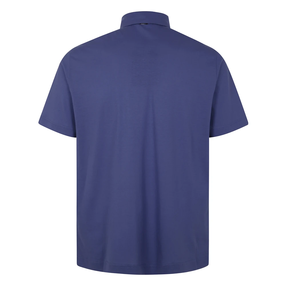 Herno Polo Shirt Black Heren