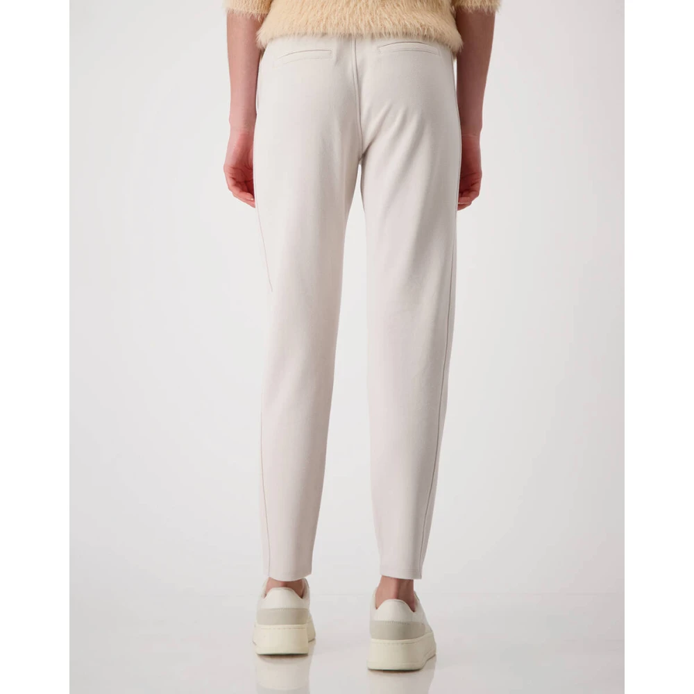 monari Stijlvolle Broek voor Vrouwen Beige Dames