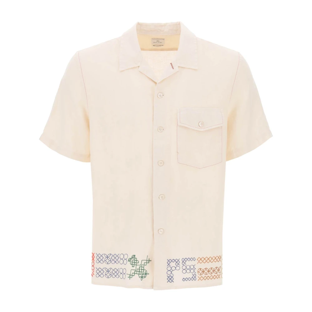 PS By Paul Smith Polo Shirts Beige Heren