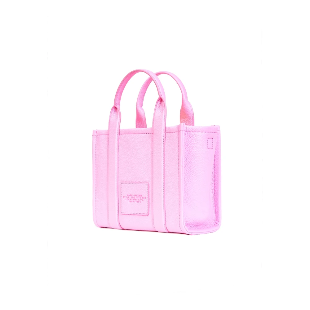 Marc Jacobs Fluro Candy Pink Mini Tote Tas Pink Dames