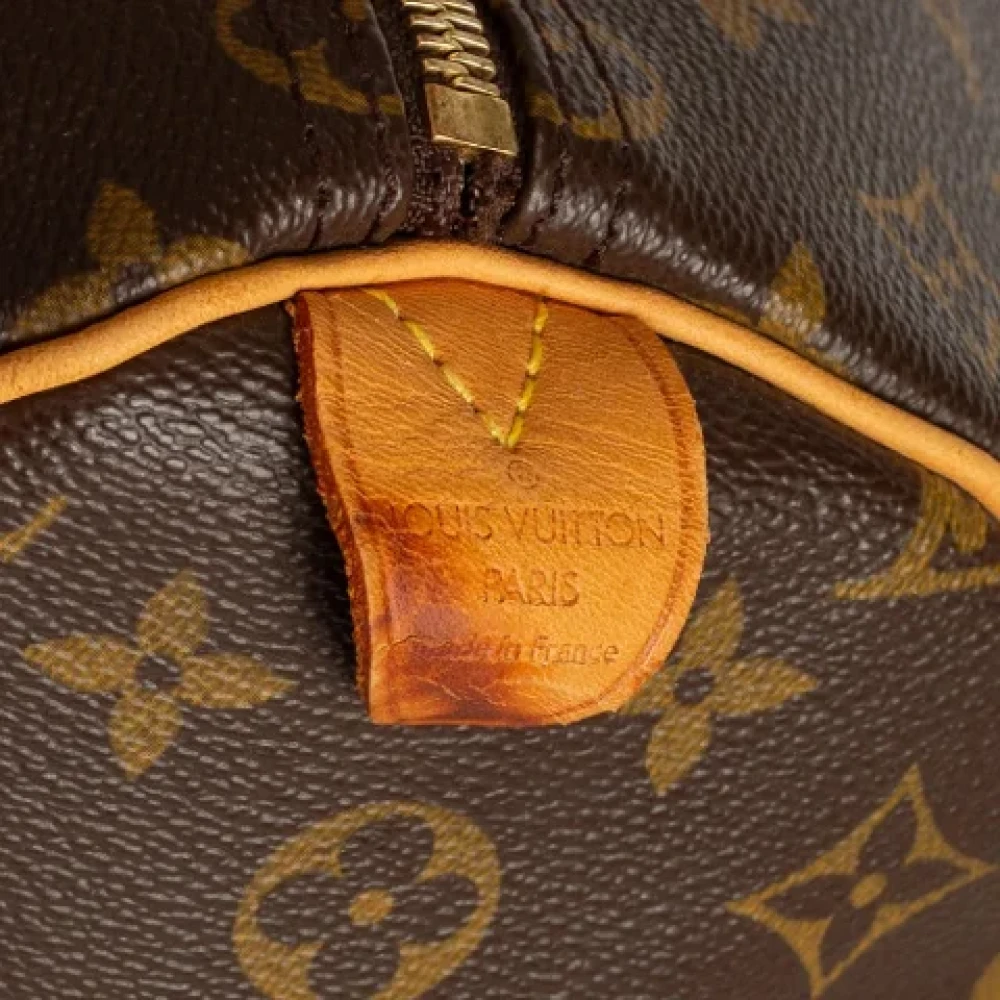 Louis Vuitton Vintage Pre-owned Leather handbags Brown Dames