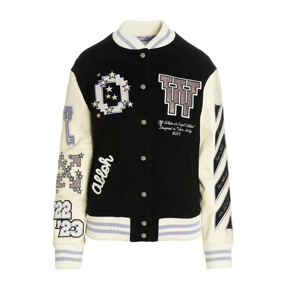 Jackets > Bomber Jackets - - Off White - Modalova