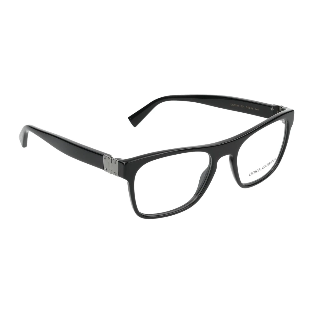 Dolce & Gabbana Stijlvolle Bril 3281 Black Heren