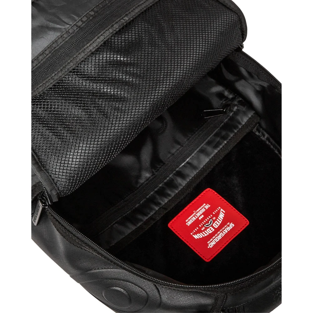 Sprayground Grijze Check Dlxsv Rugzak Black Unisex