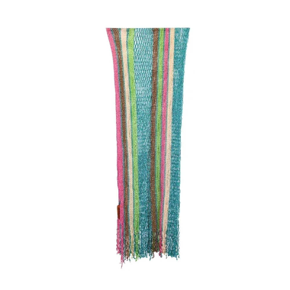 Missoni Pre-owned Fabric scarves Multicolor Unisex