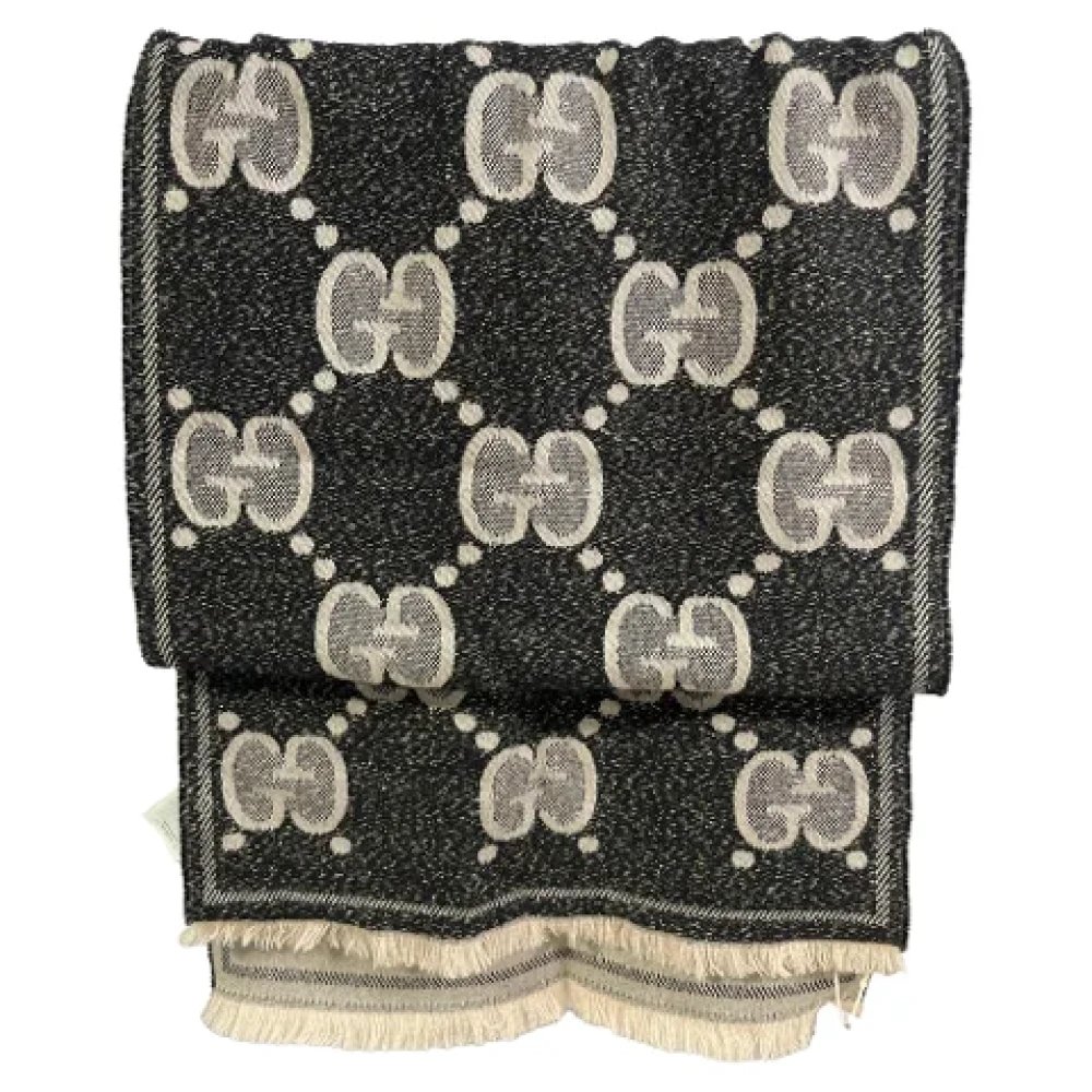 Pre-owned > Pre-owned Accessories > Pre-owned Scarves - - Gucci Vintage - Modalova