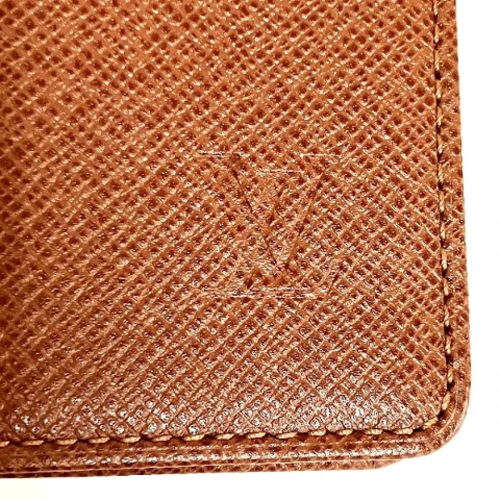Louis Vuitton Vintage Pre-owned Leather home-office Brown Dames