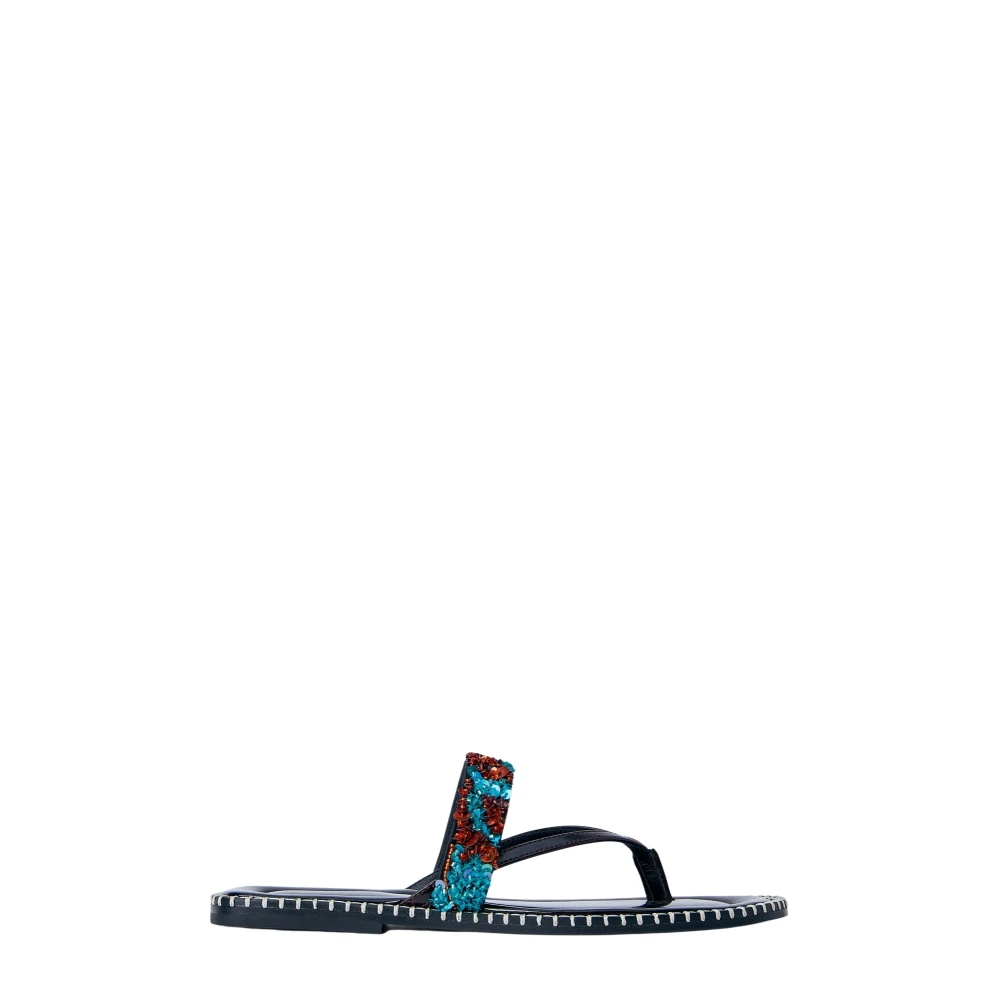 Dries Van Noten Donna Multicolor Scarpe, E, 36 Eu, New,