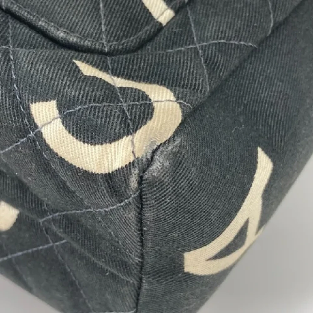Chanel Vintage Pre-owned Fabric chanel-bags Black Dames