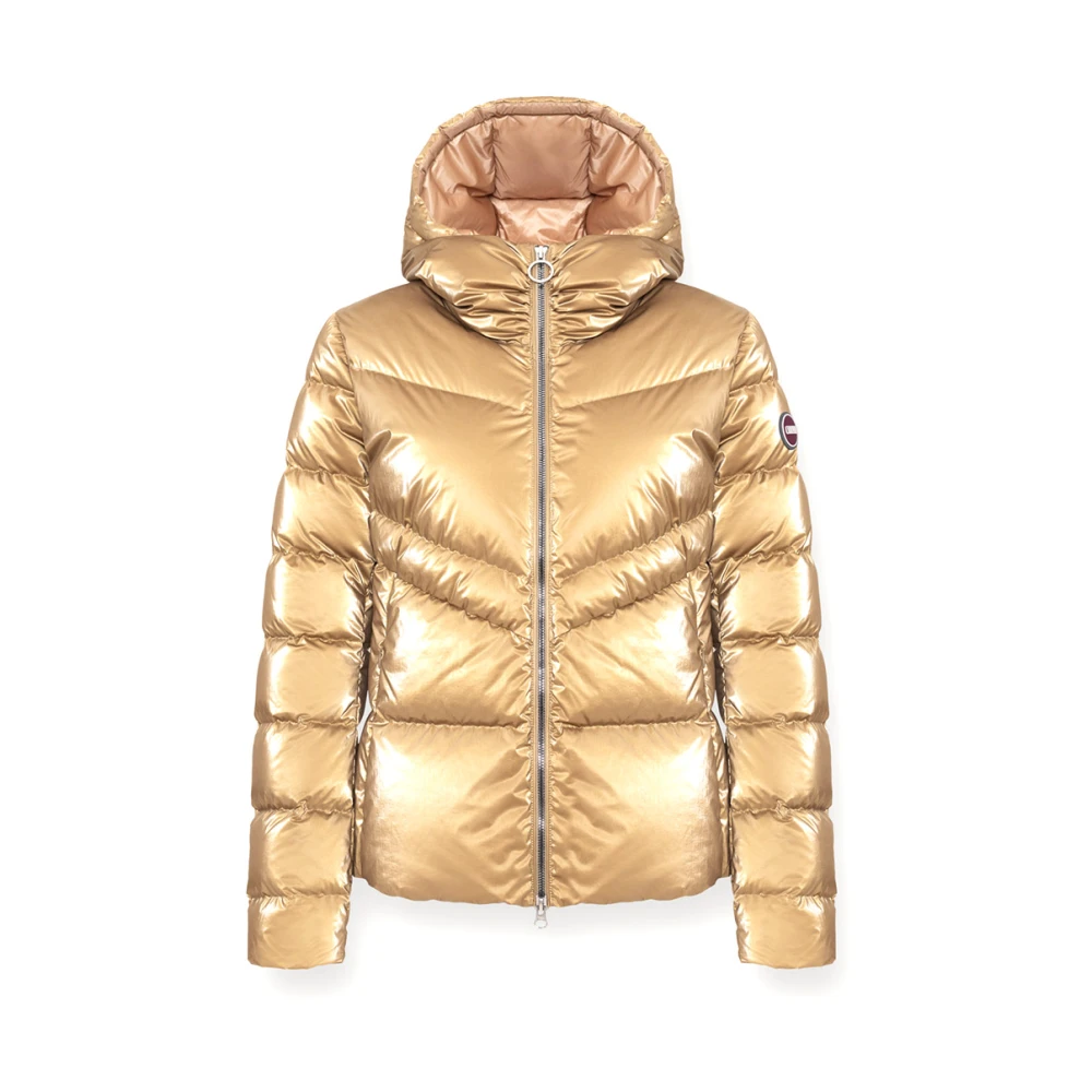 Colmar Metallic Hooded Damesjas Yellow Dames