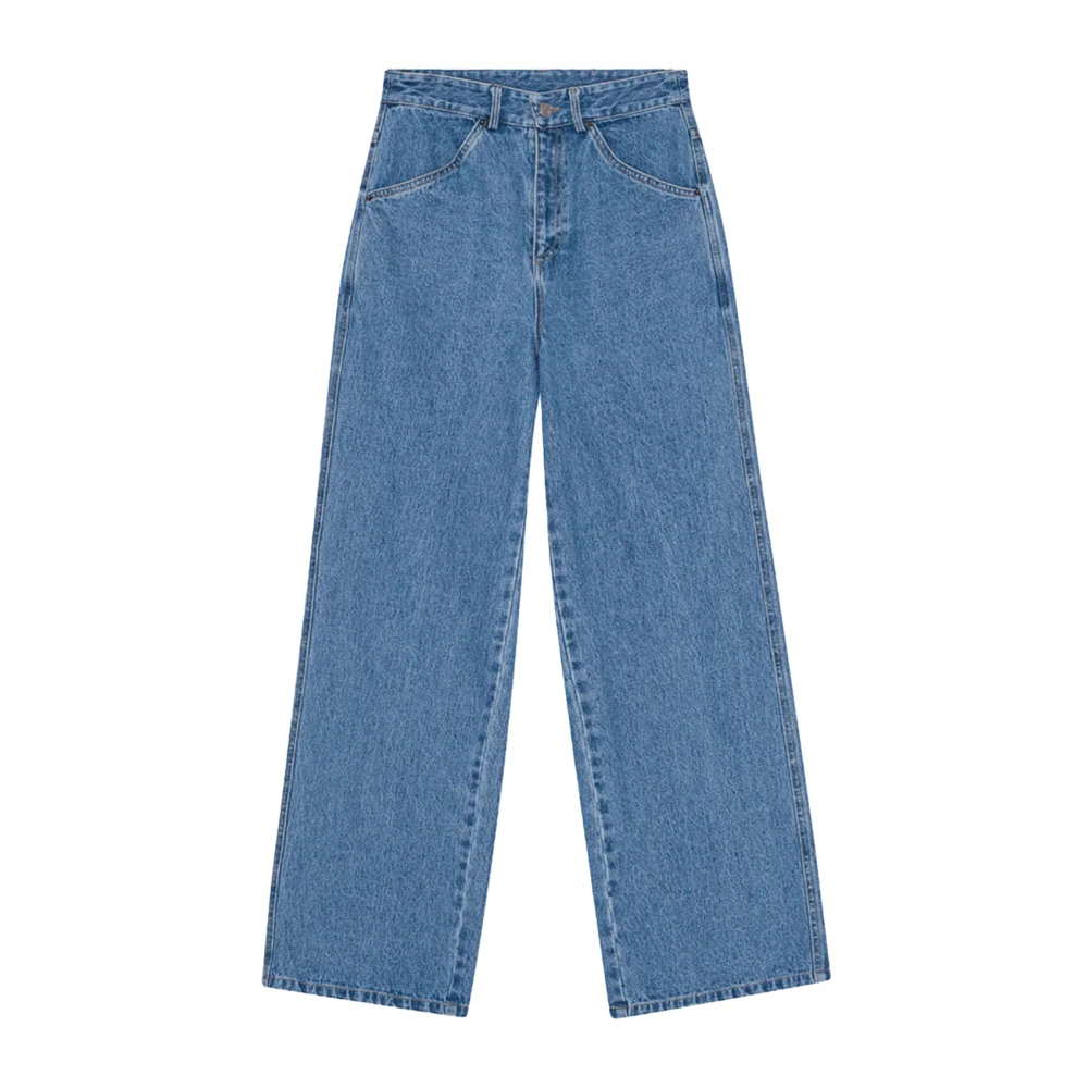 Opéra Sport Wijd uitlopende Camelia Jeans Blue Dames