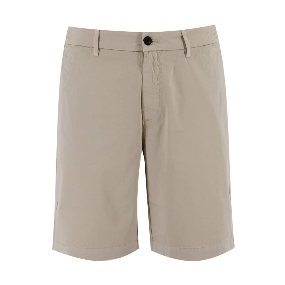 Eleventy Men's Beige Casual Shorts, W36, Casual Shorts