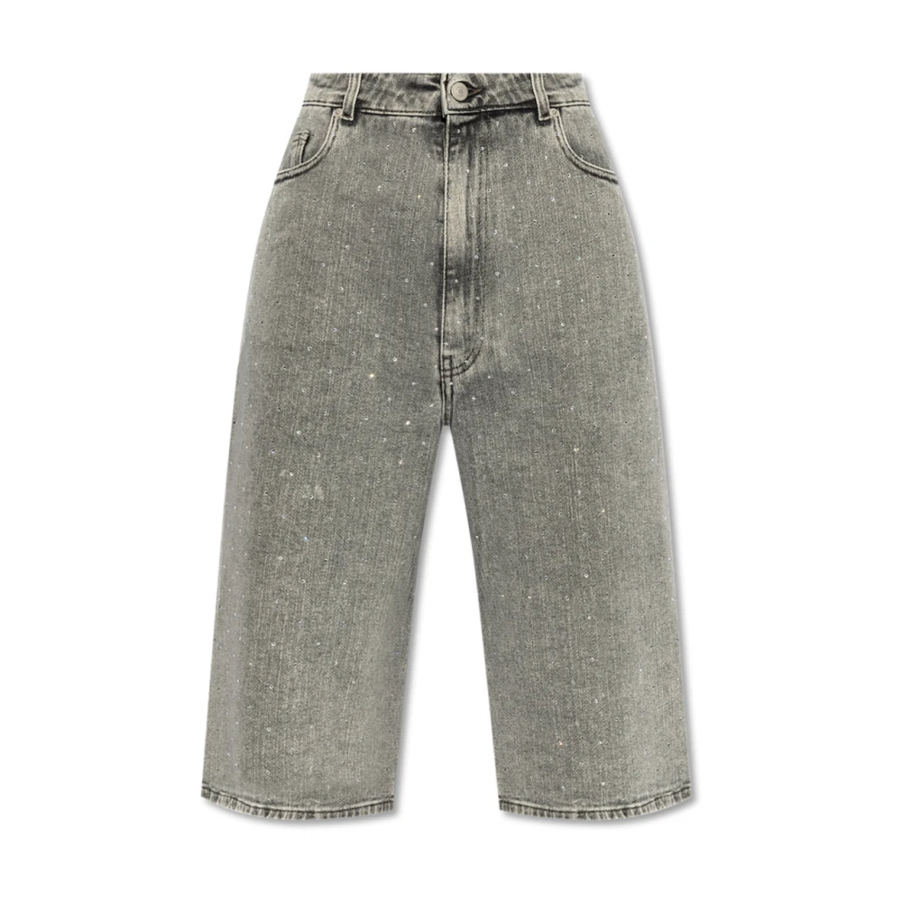 Fabiana Filippi Denim Bermudas Gray, Dam