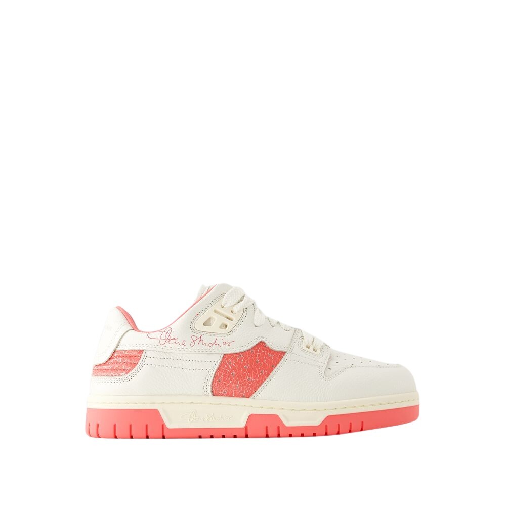 Rosa shop skinn sneakers