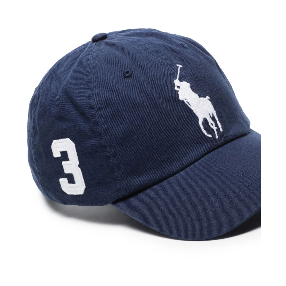 Polo Ralph Lauren Blauwe Stijlvolle Hoeden Collectie Blue Heren