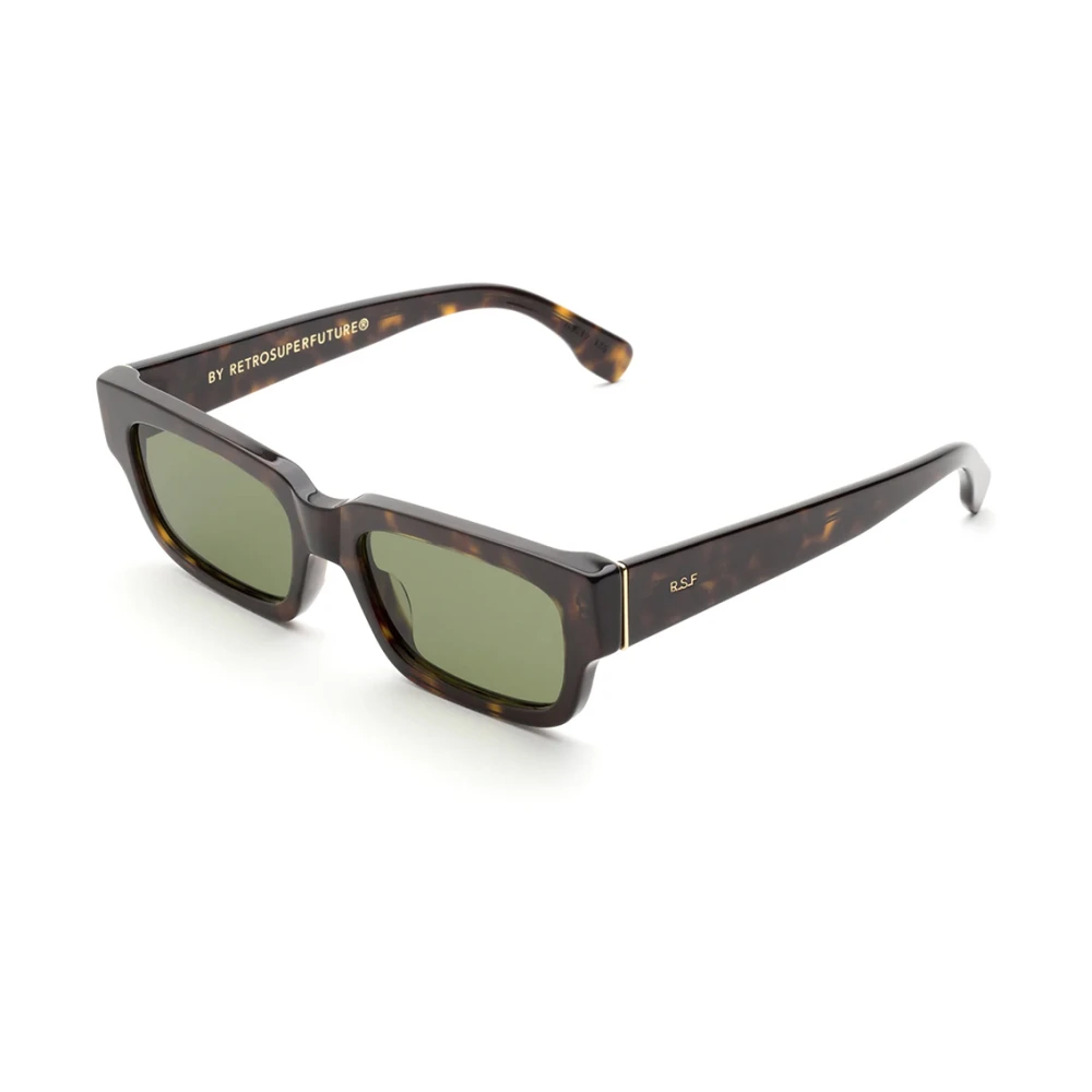 RetroSuperFuture Roma - 54 LRV - Sunglasses - Havana/Green - Image 3