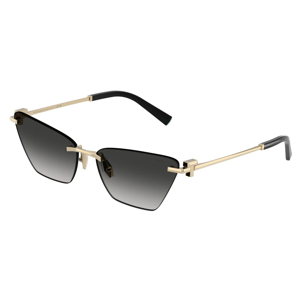 Tiffany Gold/Grey Tf3120 62413C Woman Sunglasses Metal Butterfly Normal Nuanced - Image 4
