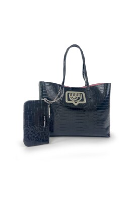 large-black-embossed-bag