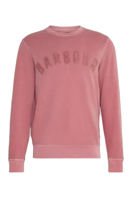Washed Prep Logo Crew Neck Tröja