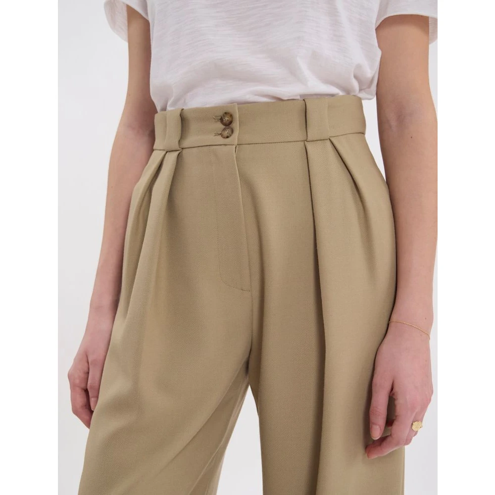 Ines De La Fressange Paris Marlene Broek Beige Dames