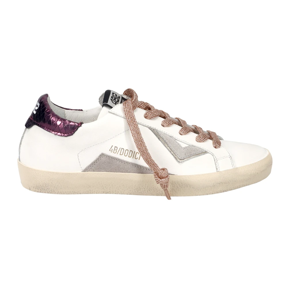 4B12 Witte Sneakers Suprime Line Dames Schoenen
