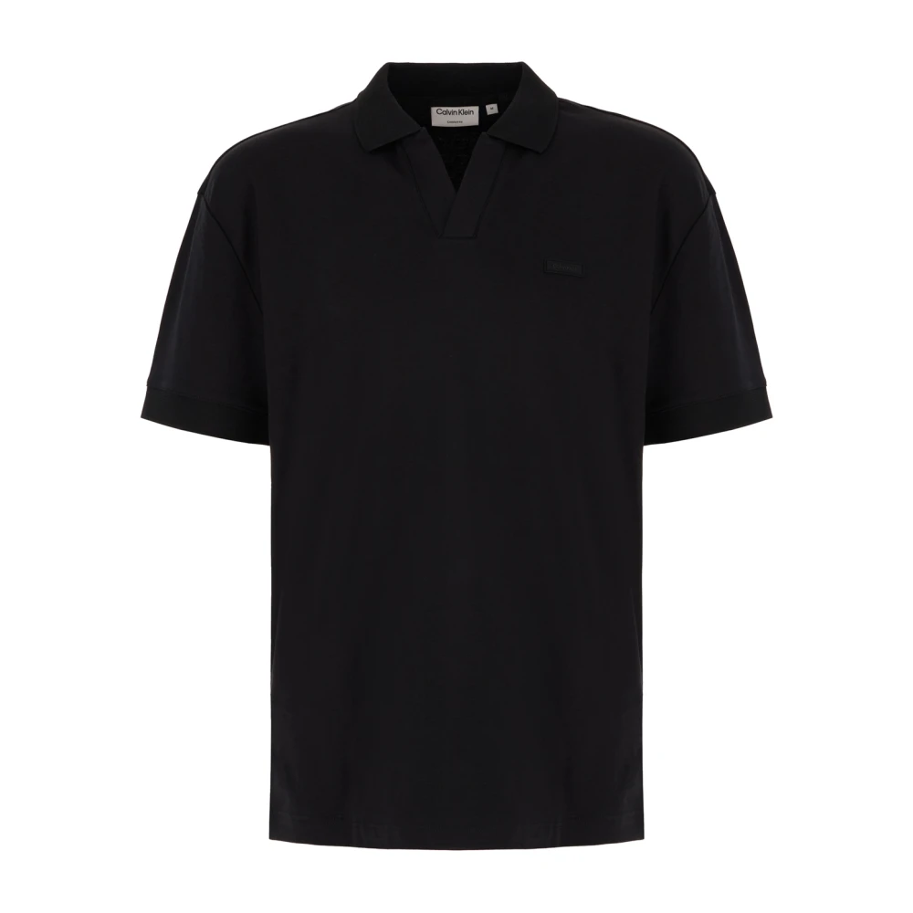 Calvin Klein Polo Shirts Black Heren