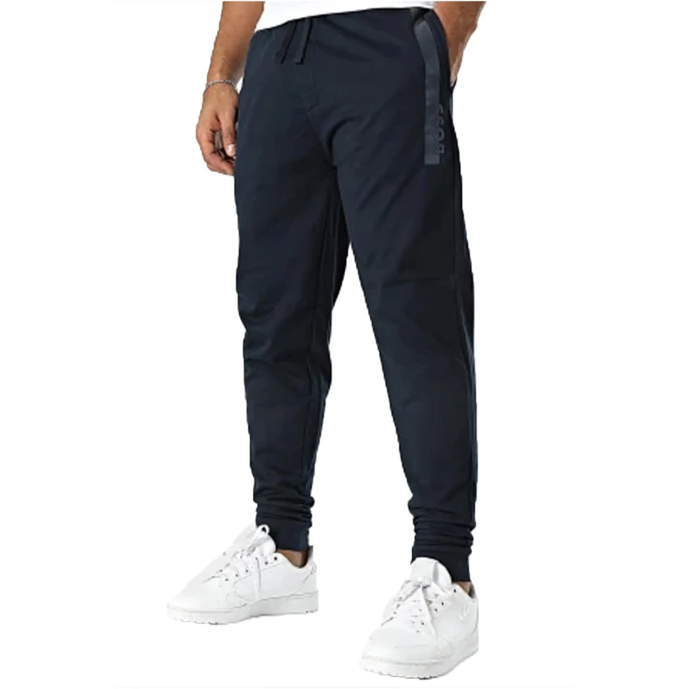 Hugo Boss Thin material sweatpants Blue Heren