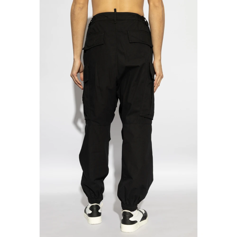 Dsquared2 Cargobroek Black Heren