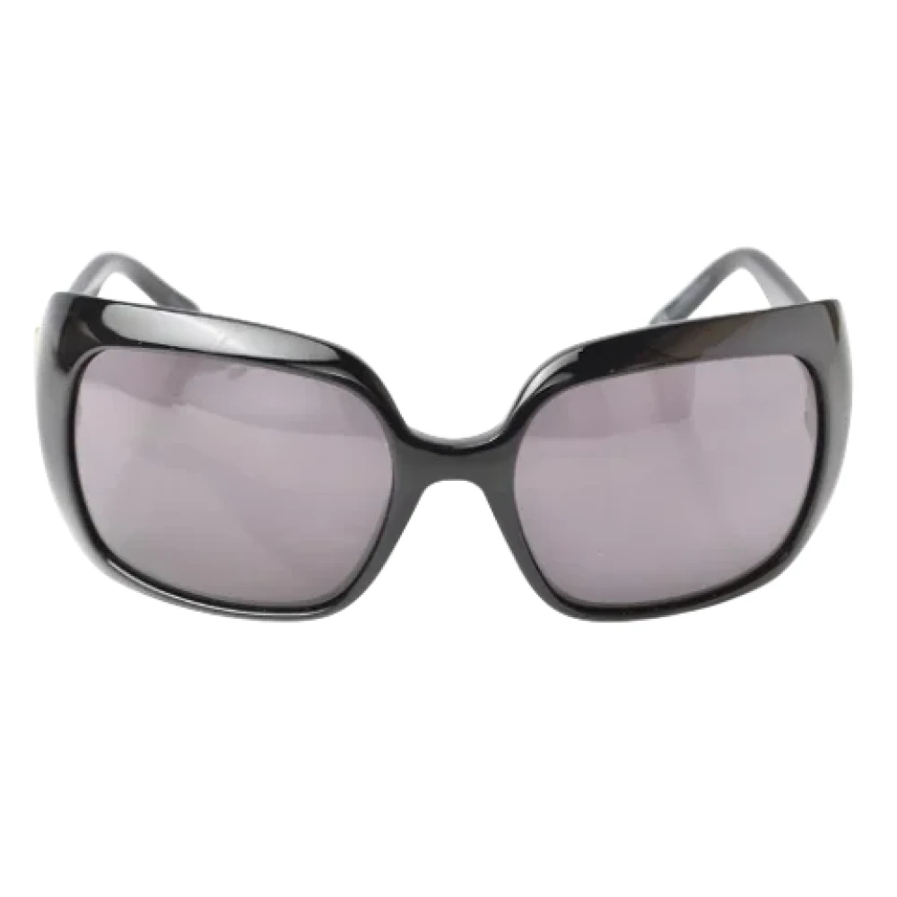 Gucci Vintage Pre-owned Plastic sunglasses Black Dames