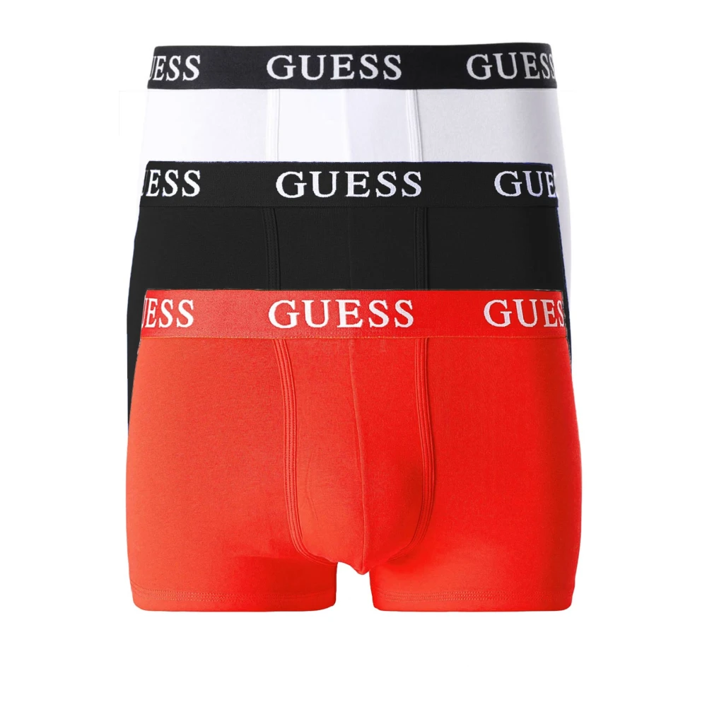 Guess 3-Pack Stretch Boxers med Logo Band Multicolor, Herr