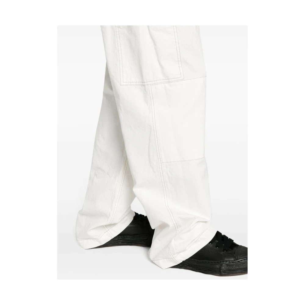 MM6 Maison Margiela Straight Jeans White Heren
