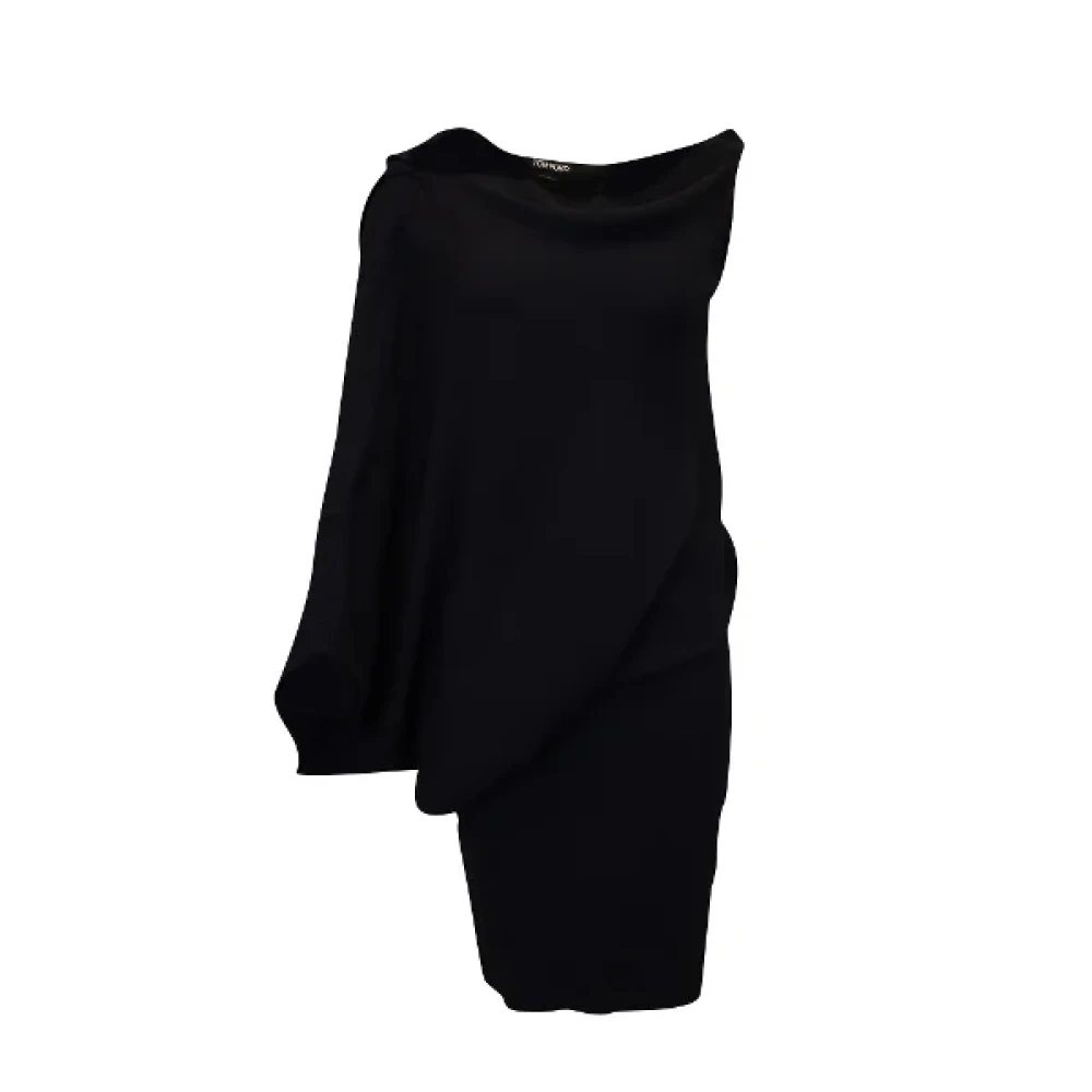 Tom Ford Pre-owned Polyester dresses Black Dames