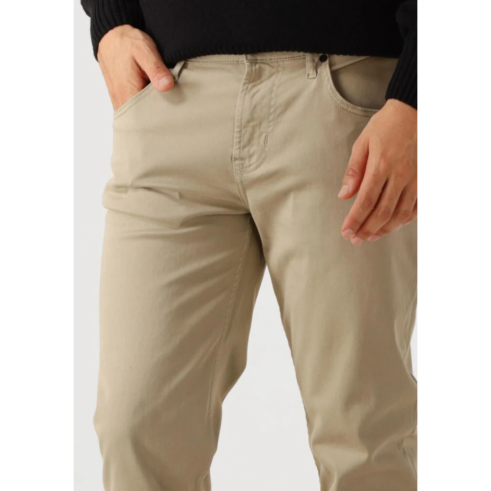 7 For All Mankind Smalle Broek Donkerblauw Beige Heren