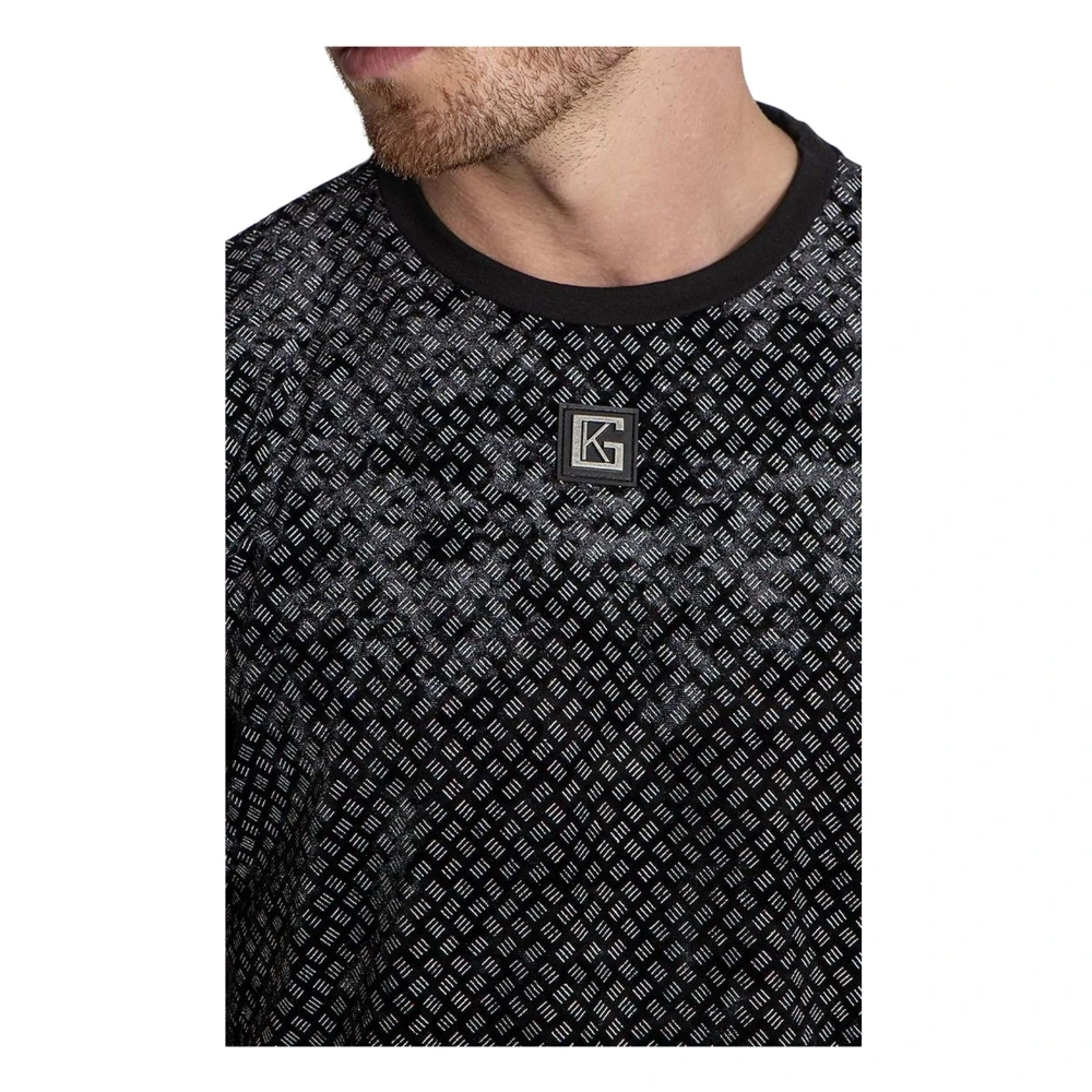 Gianni Kavanagh Vip T-shirt Gray Heren