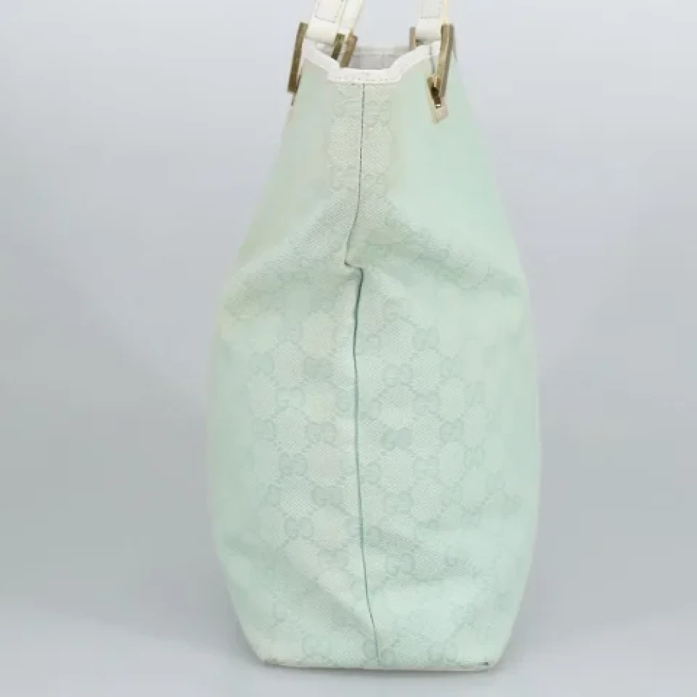 Gucci Vintage Pre-owned Canvas totes Blue Dames