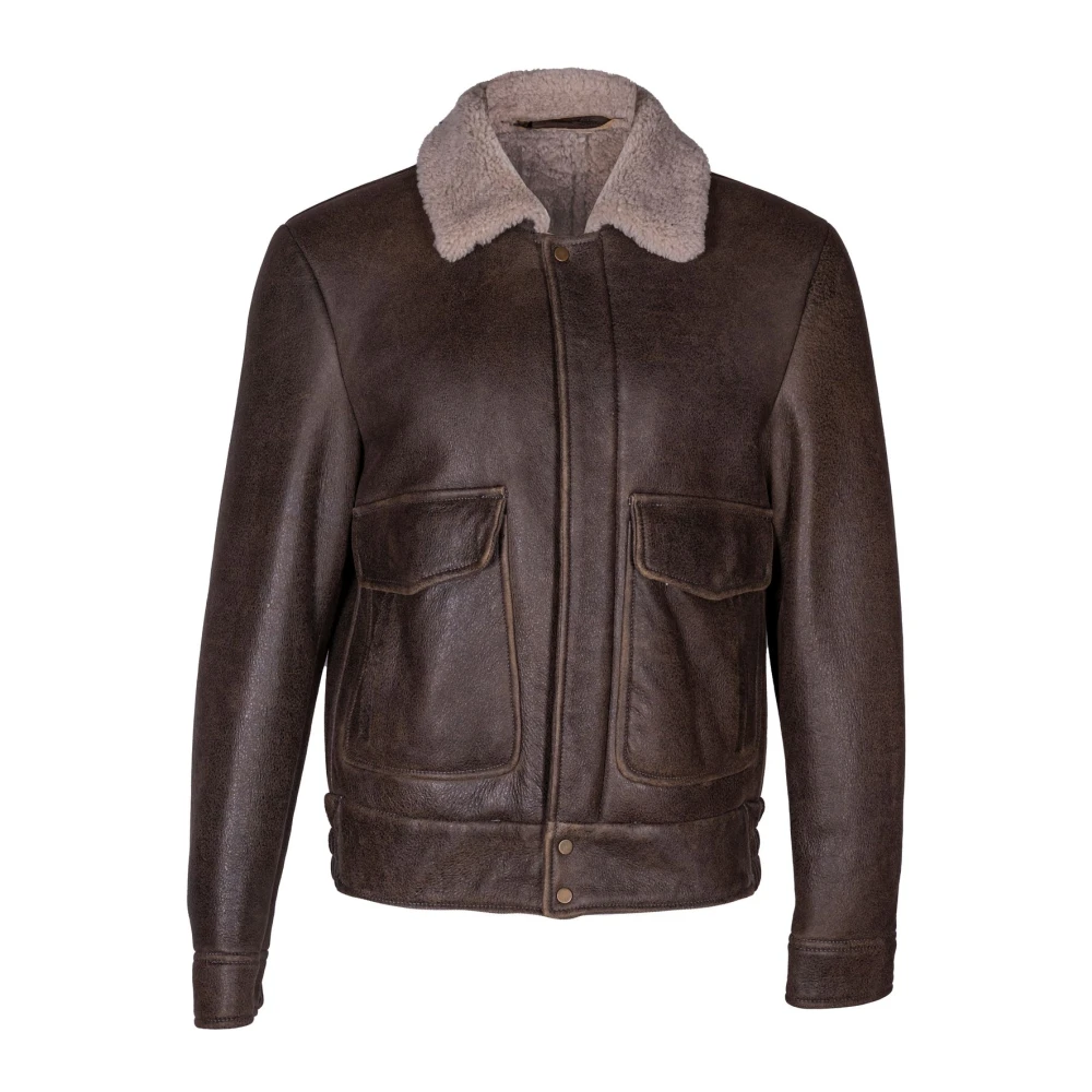Jackets > Leather Jackets - - Salvatore Santoro - Modalova