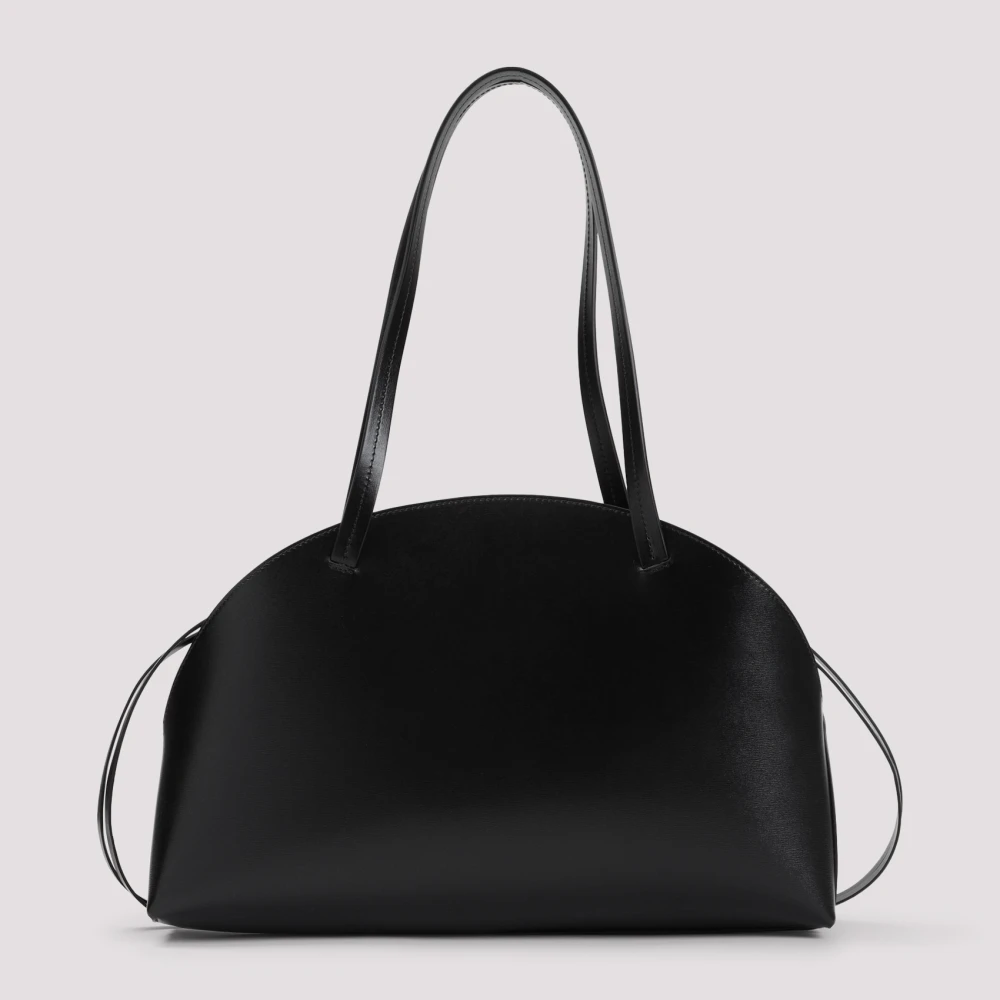 Jil Sander Zwarte handtas voor vrouwen Beige Dames