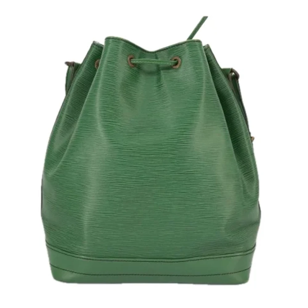 Louis Vuitton Vintage Pre-owned Leather louis-vuitton-bags Green Dames